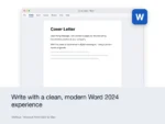 Microsoft Word 2024 for Mac – Write with a clean, modern Word 2024 experience